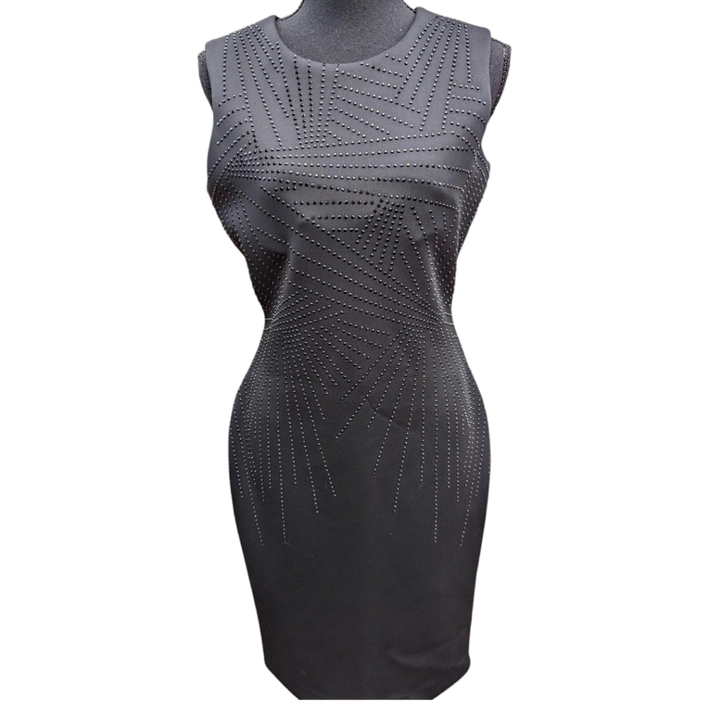Black Calvin Klein‎ Pencil Dress Sz 6